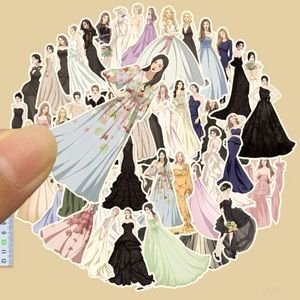 🀄️Girls in Gowns Sticker Bundle Set🀄️